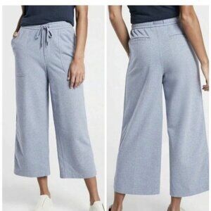 Athleta NWT Farallon Heathered Wide Leg Crop Pants size 0